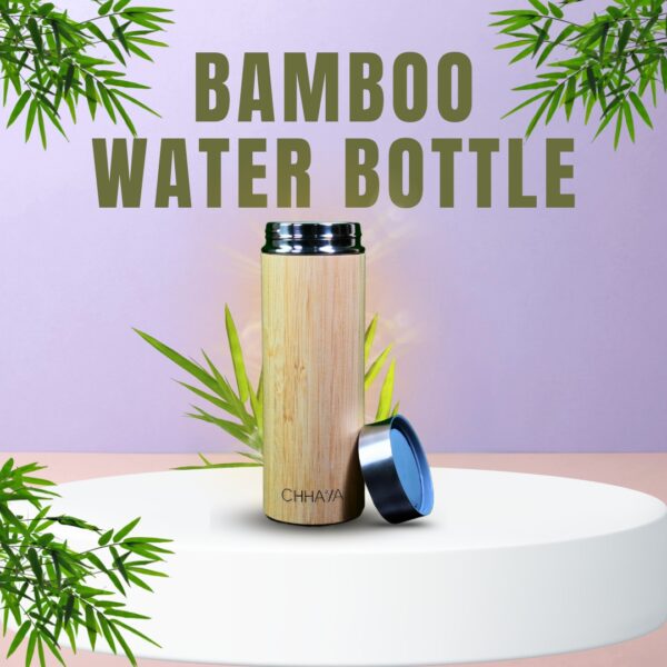 bamboo_bottle2 Bamboo Water Bottle with Leak-Proof Lid – Stainless Steel, BPA-Free & Reusable