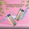 Bamboo Water Bottle with Leak-Proof Lid – Stainless Steel, BPA-Free & Reusable