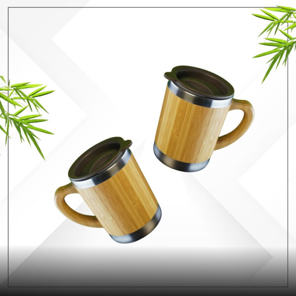 bamboo_mug4 Bamboo Insulated Coffee Mug – 12oz Reusable Bamboo & Stainless Steel Travel Cup