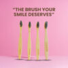 Natural Bamboo Toothbrush – Compostable, Plastic-Free & Stylish Oral Care