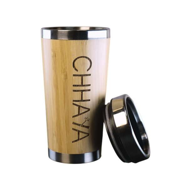 Eco-Friendly Bamboo Tumbler with Tea Infuser – Reusable, Insulated & Travel-Ready
